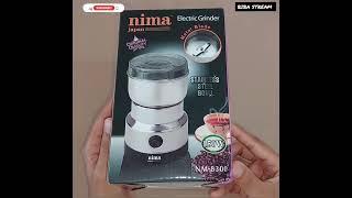 Nima Japan Electric Grinder 150w | Coffee & Spices Grinder| Metal Blade Stainless Steel |bibastream