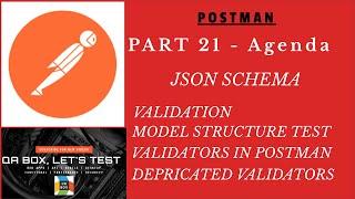 Part 21 - JSON Schema Validation Test