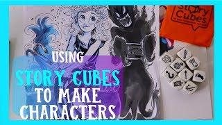 Using STORY CUBES to Make Characters - @dramaticparrot