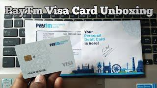 Paytm Visa Card Unboxing | Paytm Visa Card Review | Paytm Visa Card | Paytm Physical Card