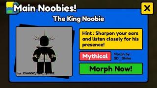 How to get KING NOOBIE in Find The Noobies Morphs (Roblox)