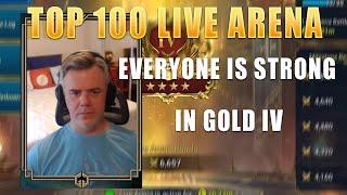 Top 100 Live Arena - All Accounts in Gold IV Are Strong || Raid: Shadow Legends