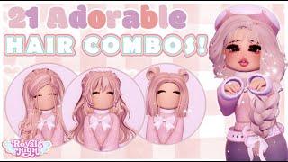 21 AMAZING HAIR COMBOS/HACKS YOU *NEED* TO TRY OUT NOW!!  || Royale High ||