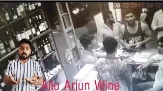 Allu Arjun Goa Buying  Wine #AlluArjunGoaWine