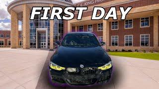 Taking My Straight Pipe BMW 340i on the FIRST DAY of SCHOOL! | *Insanely Loud*