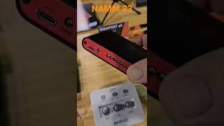 NAMM 2023: Super Small ESI Audio Interfaces! #shorts #recording