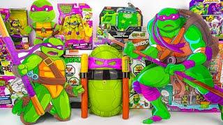 Teenage Mutant Ninja Turtles Unboxing ASMR | Donatello Collection Toys | Giant Donatello Box