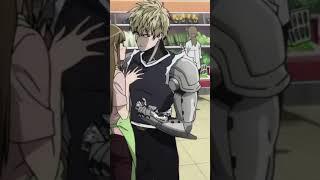 GENOS FLIRTING WITH GIRL 1   ONE PUNCH MAN