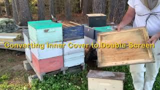 #DIY Double Screen Board #beekeeping