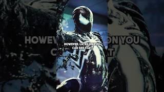 Why Spider man’s black suit has armour ?  in insomniac spider man ps5 venom