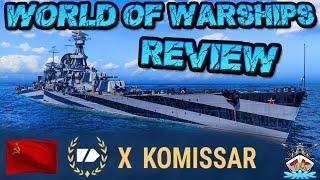 Komissar T10/RU/Hybrid *Kreuzer + Flugzeugträger * "Review"️ in World of Warships 