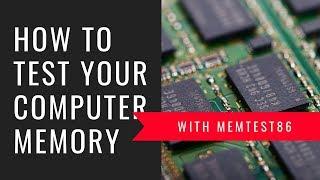 How to test your computer memory with MemTest86