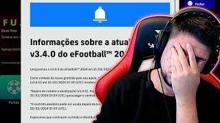 NOVA ATUALIZAÇÃO 3.4.0 CHEGA ESSA SEMANA, MAS ELA NÃO VAI SALVAR O EFOOTBALL 2024