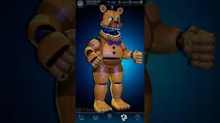 como seria a mordida de 83 em 3d, melhores animações de five night at freddys parte 10 #fnaf