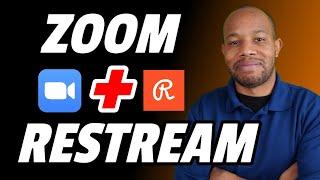 RESTREAM Tutorial - How to Live Stream with ZOOM to Multiple Social Platforms