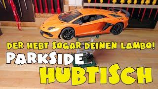 Parkside Hubtisch für die Werkstatt