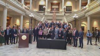 Georgia Governor Brian Kemp signs amended budget for 2025 Fiscal Year