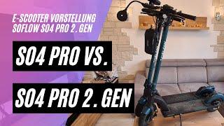  Soflow So4 Pro 2 Gen vs.  Soflow So4 Pro 1 Gen (48V, 500W, 10,5AH, 150kg Zuladung)