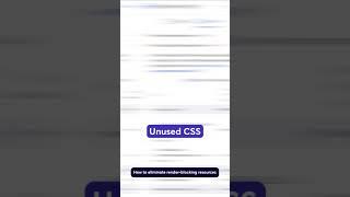 How to eliminate Render Blocking Resources