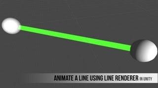 Animate a line draw using Line Renderer Component