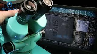 2025 BGA Micro Soldering Tool: RF4 RF-6558X Trinocular Stereo Microscope (6.5-58X Synchronous Zoom)