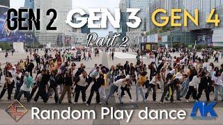 [KPOP IN PUBLIC] - (mostly) KPOP RANDOM PLAY DANCE - part.2 (랜덤플레이댄스) from Paris FRANCE -240907