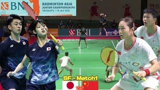 [Match1] Tanioka/Taguchi (JPN) vs Zhu/Huang (CHN) | SF | BAJC23