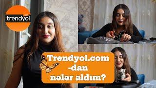 Trendyol sifarişlərim / Türkiyədən sifariş / Qutu Açılımı  #trendyol #unpacking #shopping