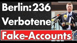 236 Fake-Accounts nur vom VS Berlin! Verstoß gegen AGB – und die Plattformen schweigen?