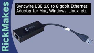 Syncwire USB 3.0 to Gigabit Ethernet Adapter for Mac, Windows, Linux, etc...