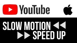 How to Slow Down/ Speed Up YouTube Video - iPhone iPad iPod