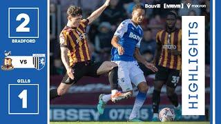 HIGHLIGHTS | Bradford City 2 Gillingham 1