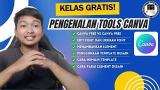 Belajar Canva Dasar Untuk Pemula - Pemakaian Template & Tools Desain