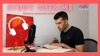 STUDY WITH ME combinado con la Mejor MÚSICA de CONCENTRACIÓN para tus Ondas Alfa