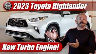 What's New: 2023 Toyota Highlander Turbo