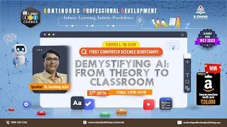 Demystifying AI: From Theory to Classroom | 3:15 PM - 4:15 PM | S Chand Academy