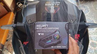 Pinaka murang helmet INTERCOM for Couple || Y10 Waterproof and Dustproof