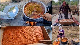 KÜTAHYA YÖRESİNE AİT KÖY UN  TARHANA HAMUR YAPIMI NASIL OLUR? KÖYÜMÜZÜN GELENEK GÖRENEĞİ EKŞİ MAYALI