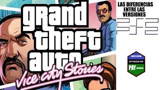 Las Diferencias entre las versiones de GTA VCS