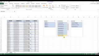 Utiliser les Slicers / Segments sur Excel 2010 - 2013