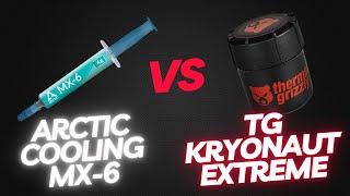 Arctic Cooling MX-6 VS TG Kryonaut Extreme TIM