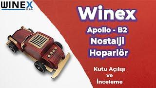 Winex Apollo-B2 Nostalji Hoparlörü  (Kutu Açılışı ve İncelemesi)