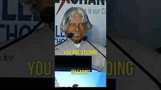 Sir Abdul Kalam sweet gesture to a little girl|#shorts