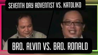 SEVENTH DAY ADVENTIST VS. KATOLIKO With the ROMAN CATHOLIC DEBATER BRO. ALVIN GITAMONDOC PART - 1