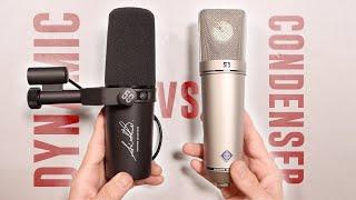 Dynamic vs. Condenser Mics: What's the Difference? (PGOA 1.2)