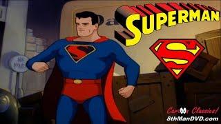 SUPERMAN CARTOON: Billion Dollar Limited (1942) (HD 1080p) | Bud Collyer, Joan Alexander