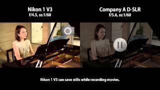 Nikon 1 V3 | Shooting stlls while recording a movie