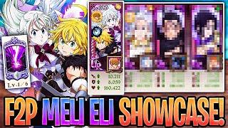 New F2P MELIODAS & ELIZABETH Showcase & Summons INSANELY Busted! | Seven Deadly Sins: Grand Cross