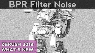 007 ZBrush BPR Filter Noise Setup