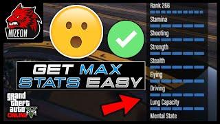 HOW TO MAX ALL YOUR STATS IN GTA ONLINE 2024